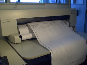 Large Format Plotter - CAD printing